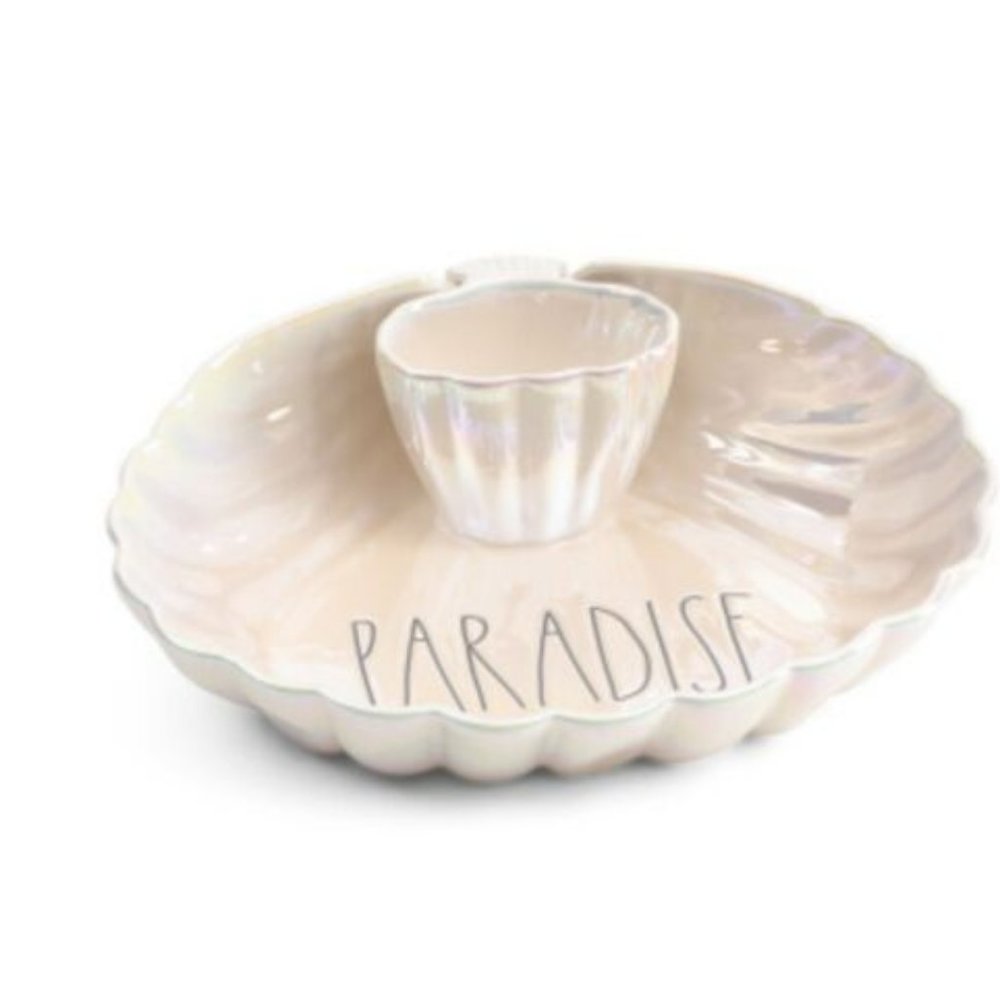 NIB Rae Dunn Paradise Shrimp and Dip Bowl